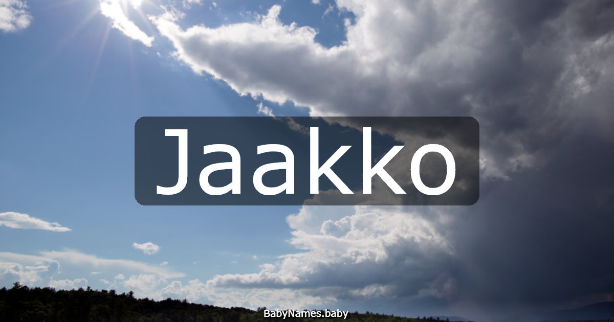 Jaakko