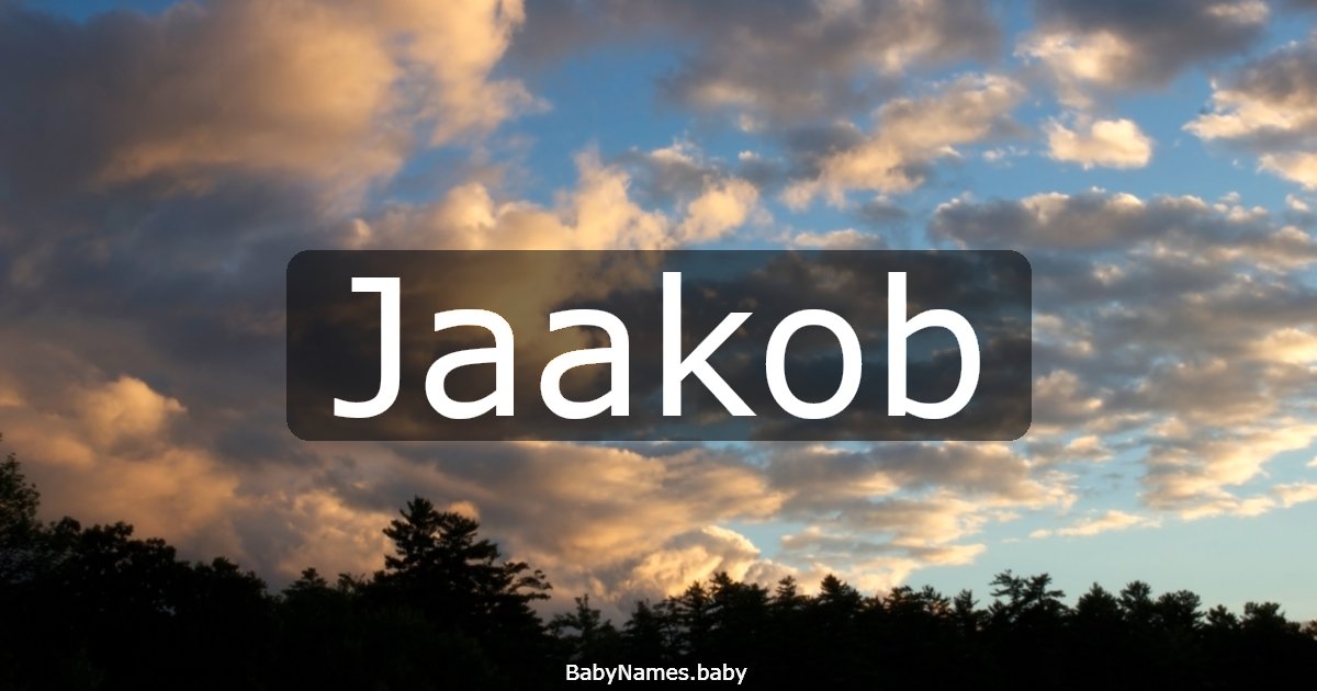 Jaakob