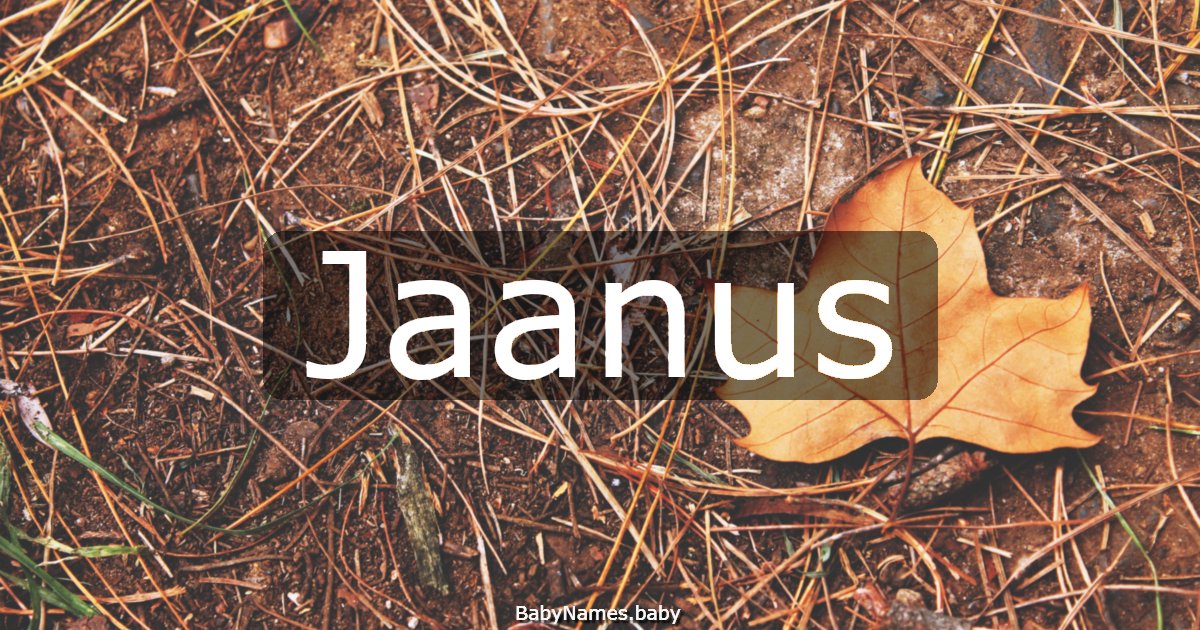 Jaanus