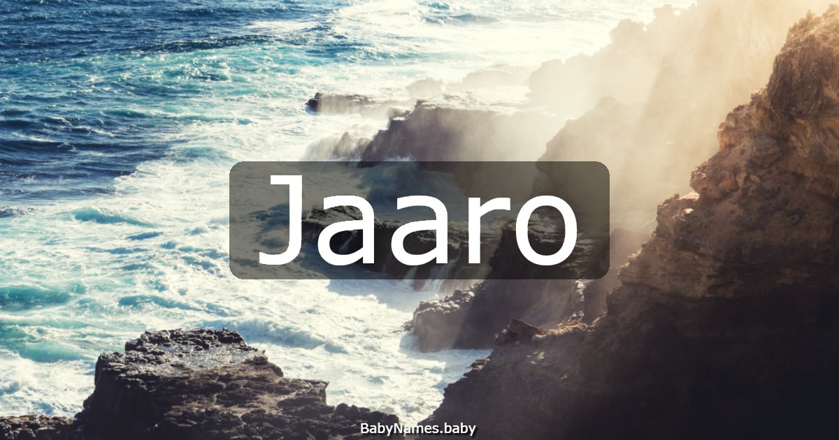 Jaaro