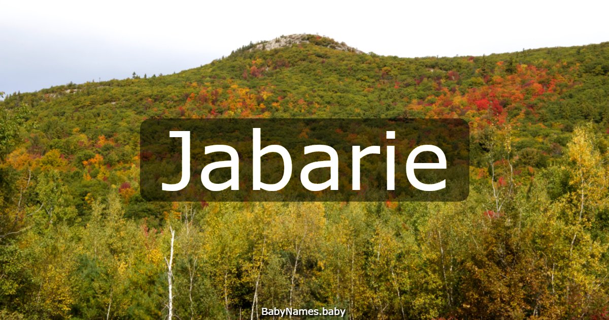 Jabarie