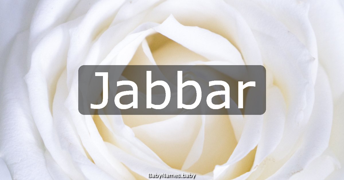 Jabbar