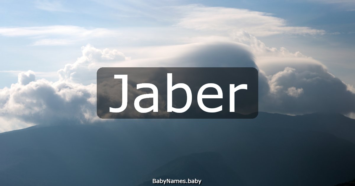 Jaber