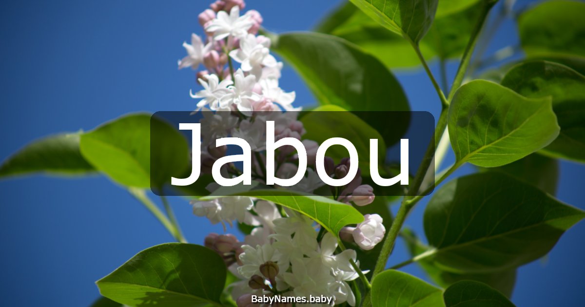 Jabou