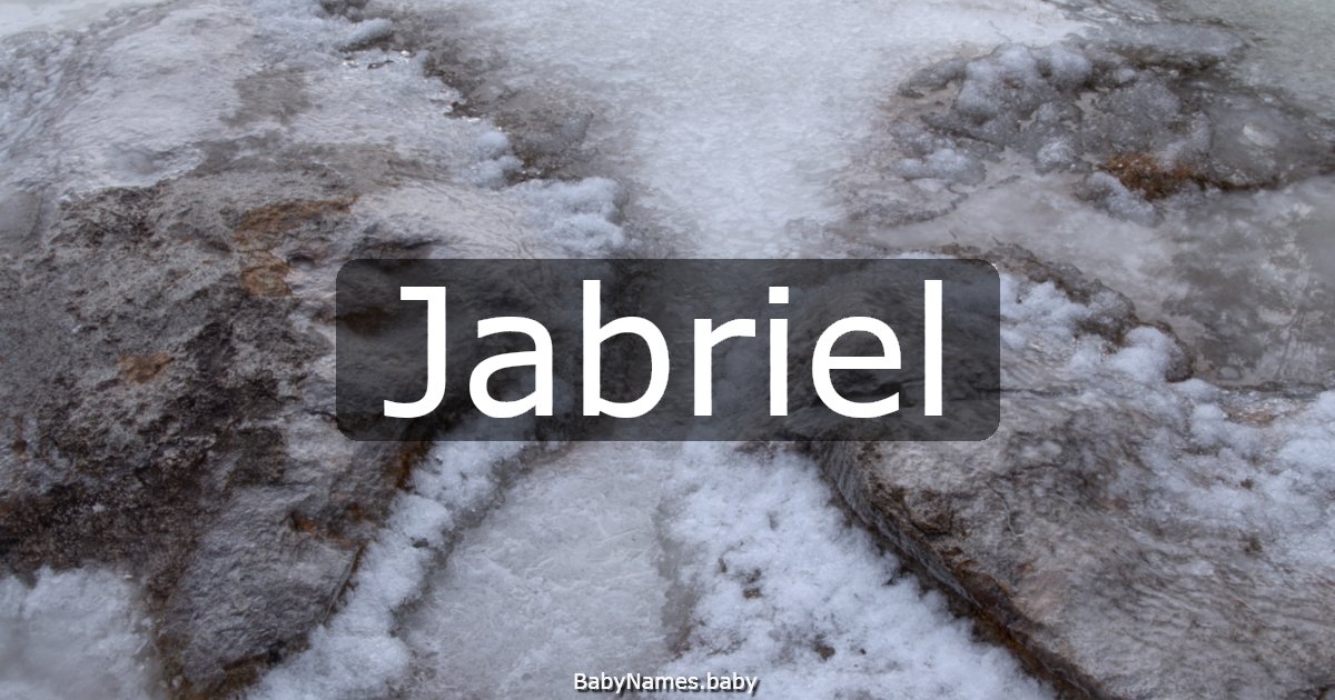 Jabriel