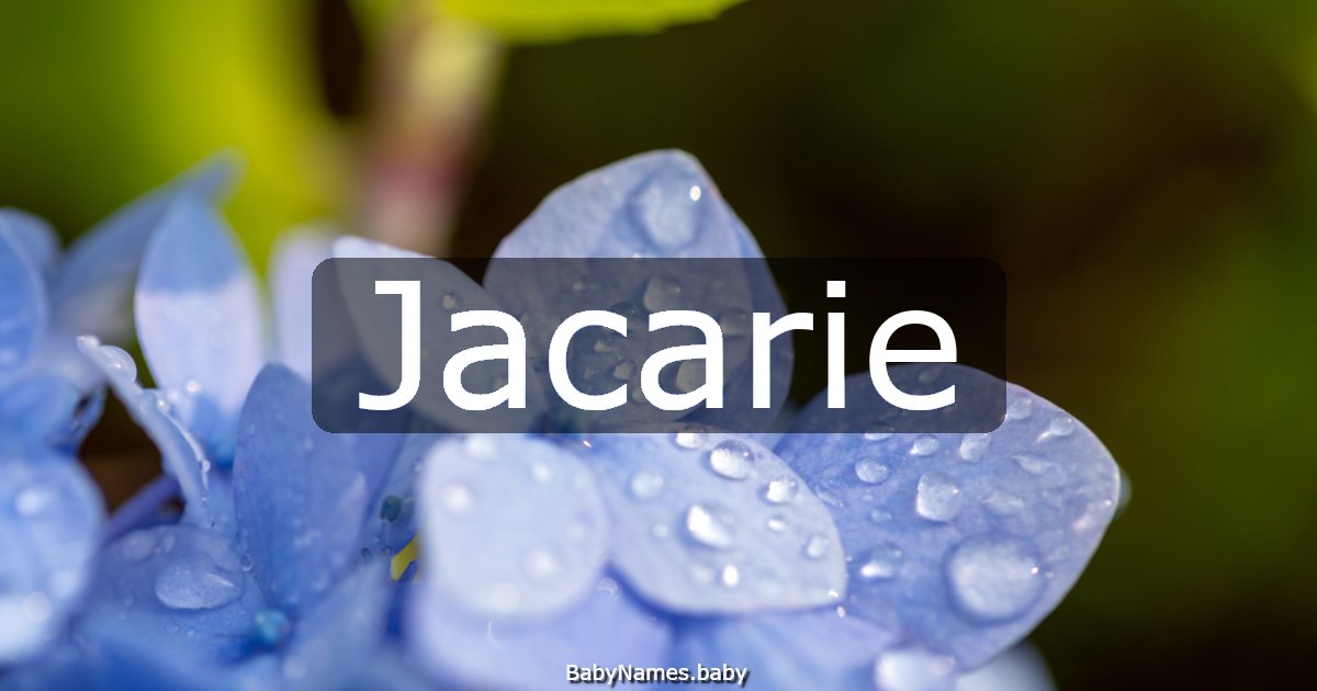 Jacarie