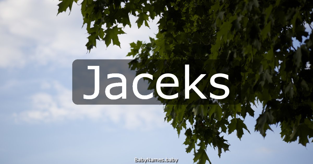 Jaceks