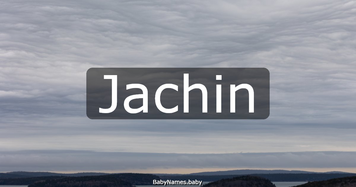Jachin