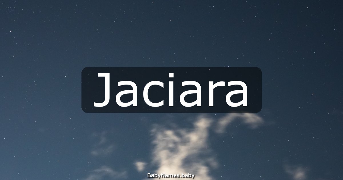 Jaciara