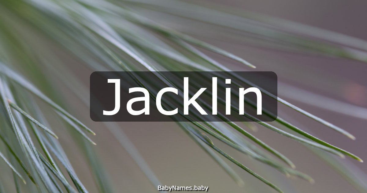 Jacklin