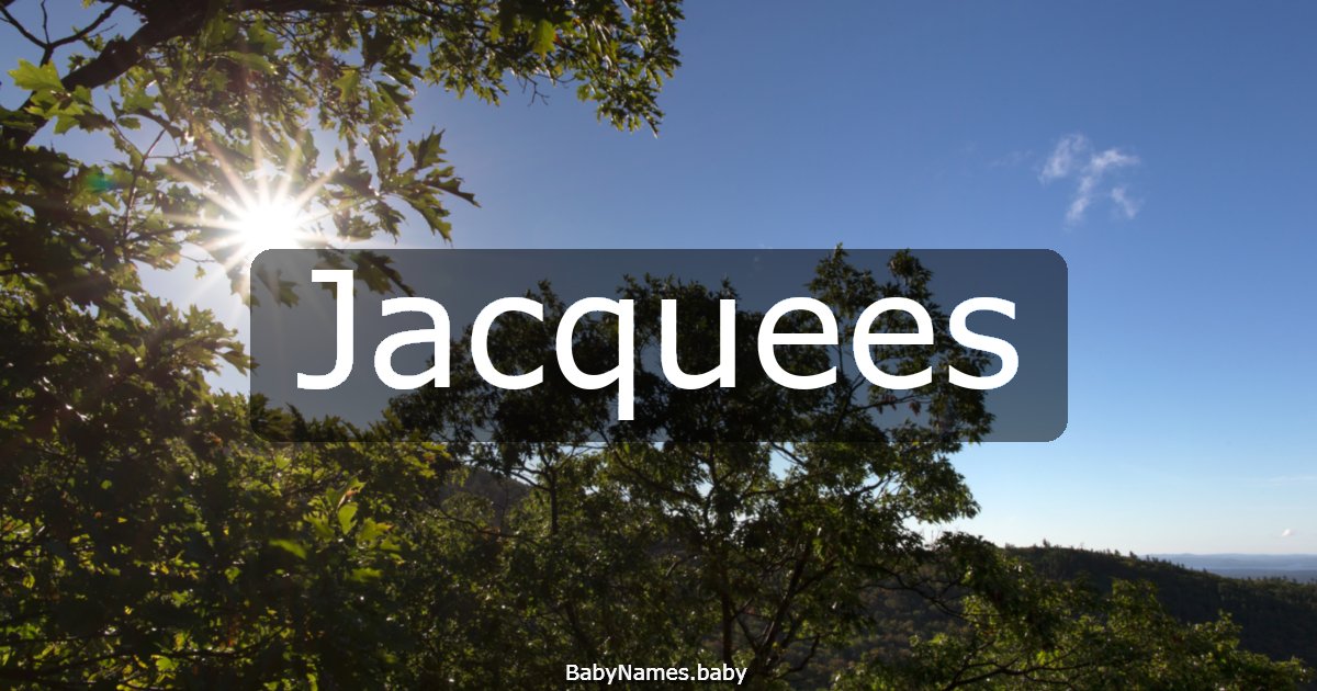 Jacquees
