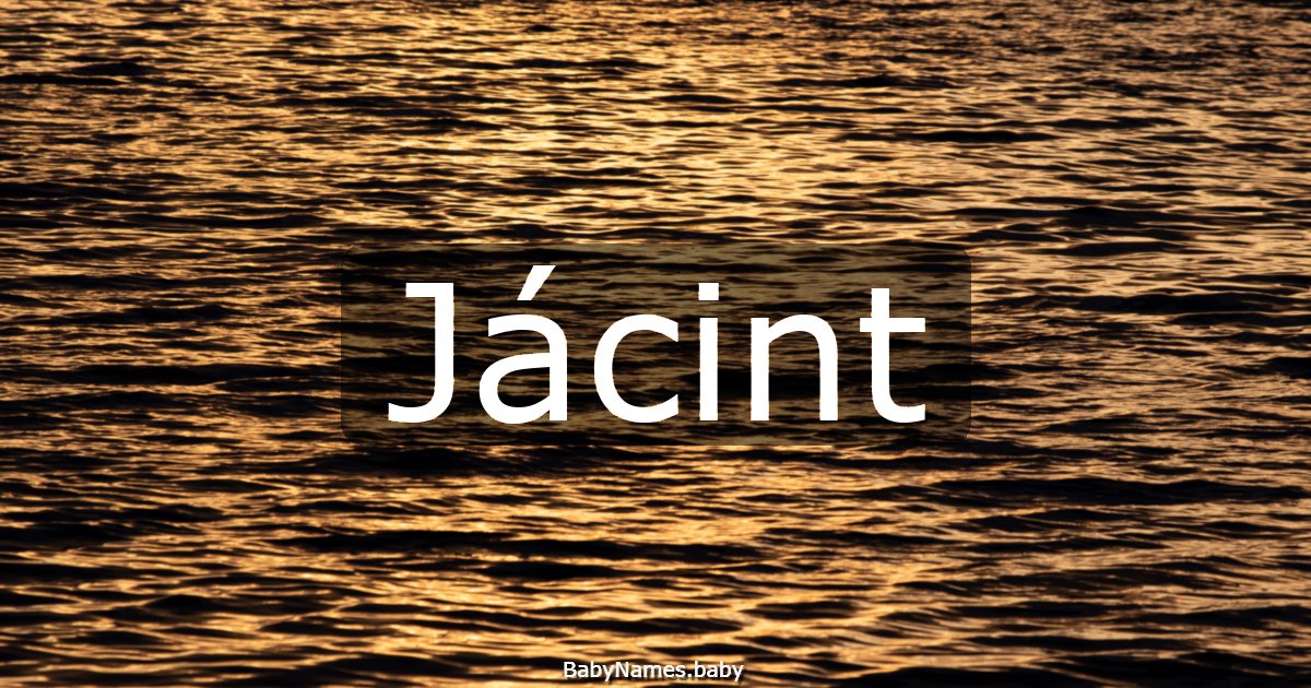 Jácint