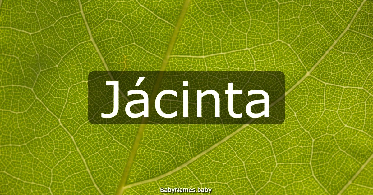Jácinta