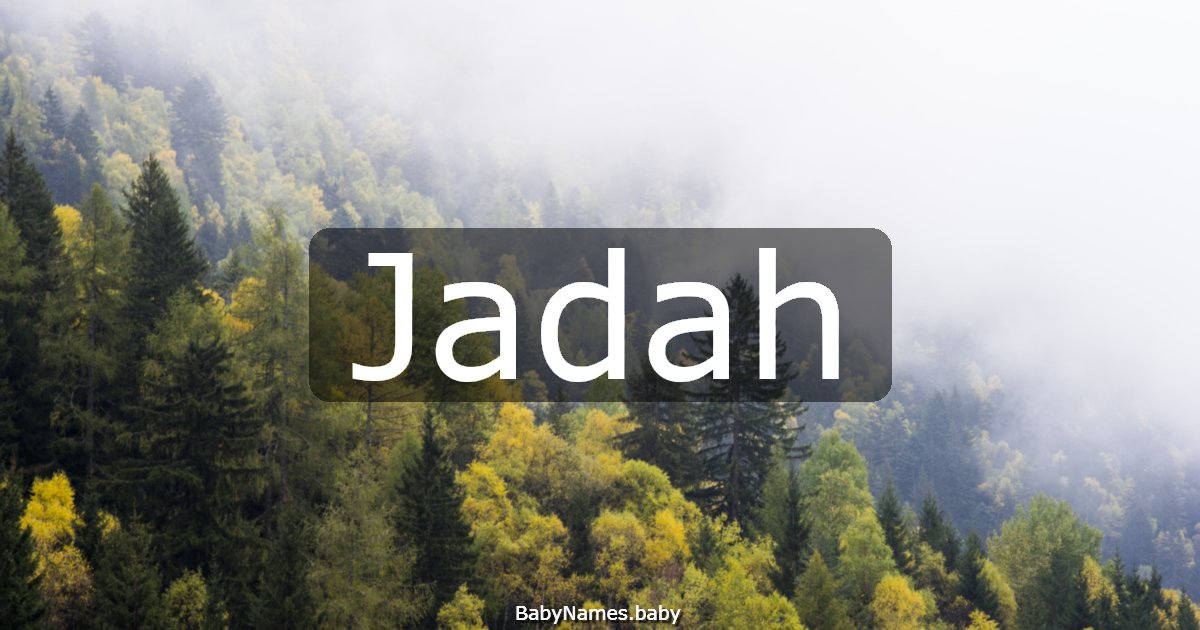 Jadah