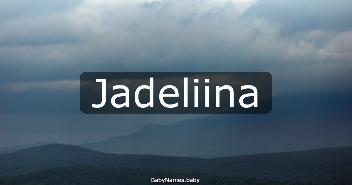 Jadeliina