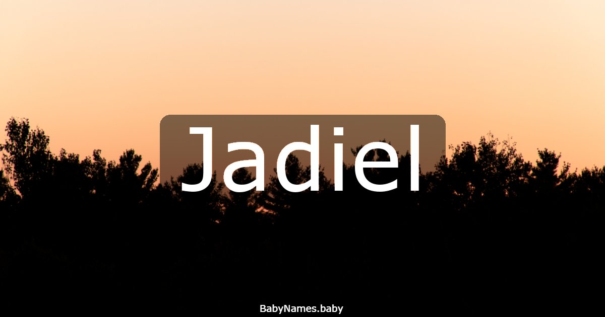 Jadiel