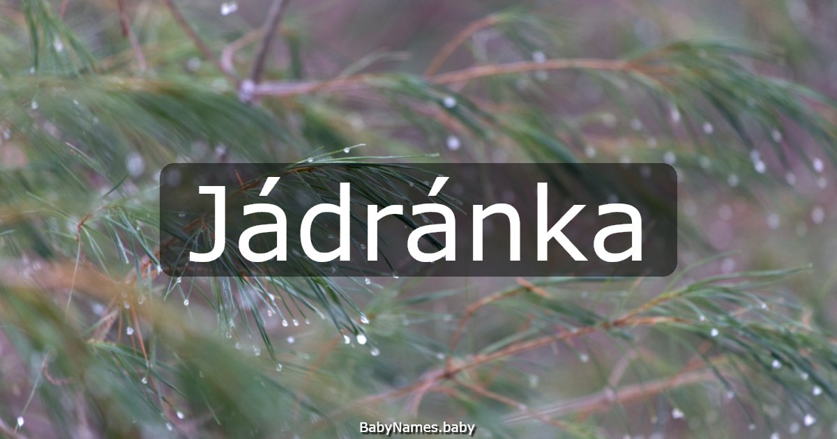 Jádránka