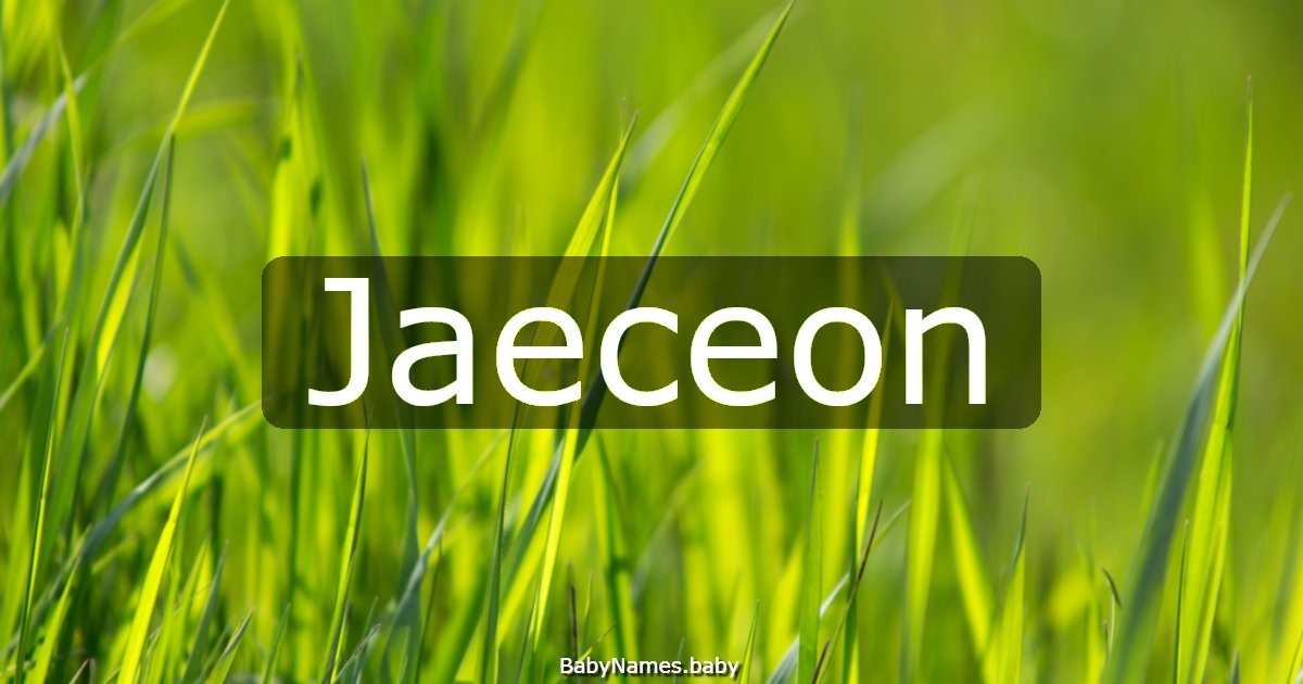 Jaeceon