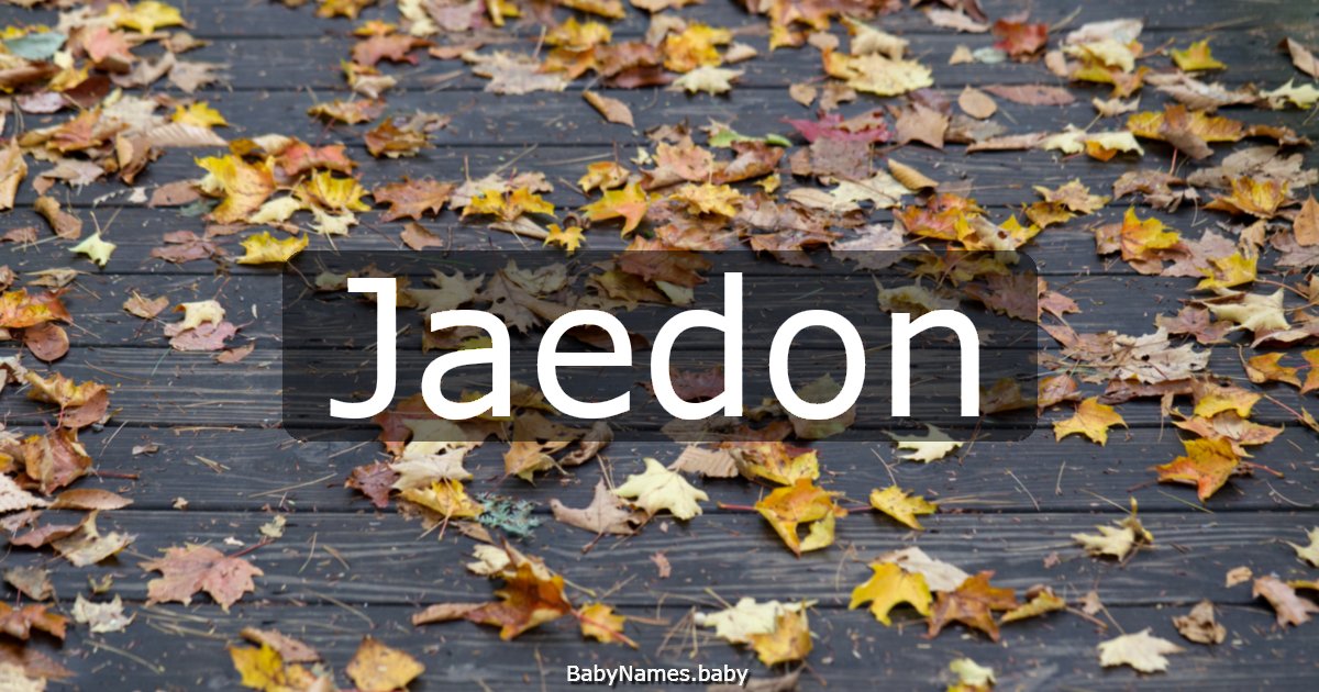Jaedon