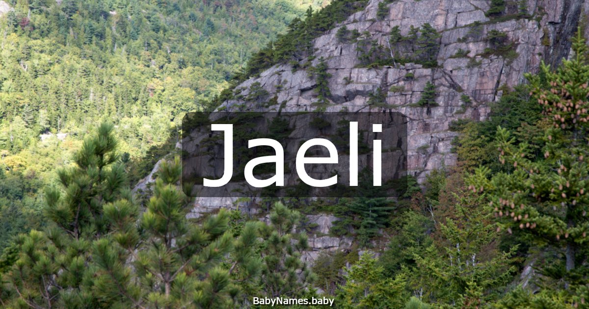 Jaeli