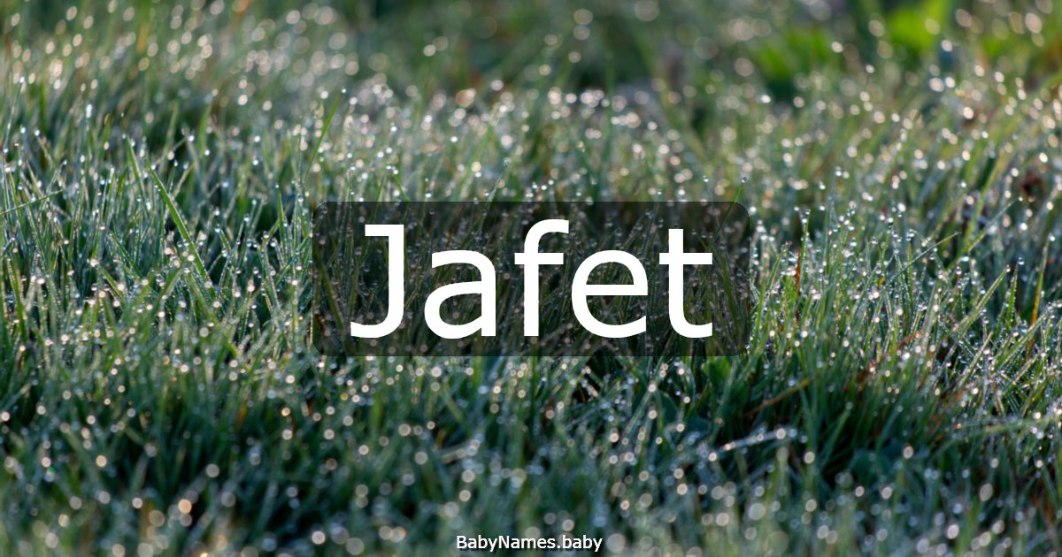 Jafet
