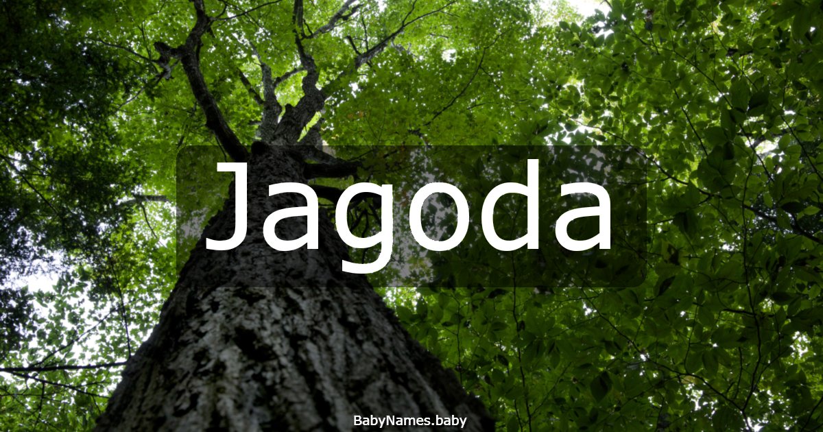 Jagoda