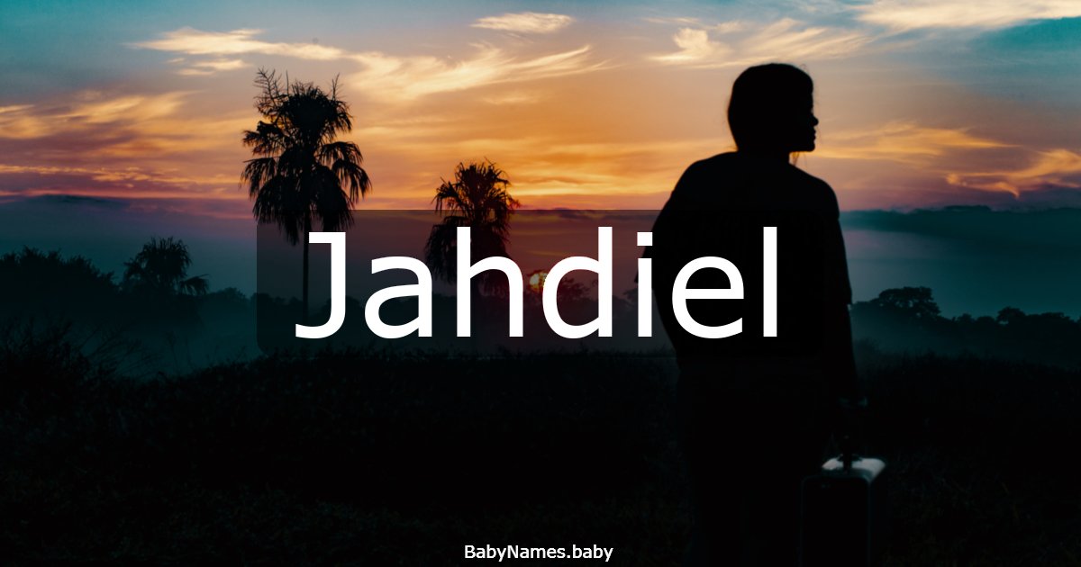 Jahdiel