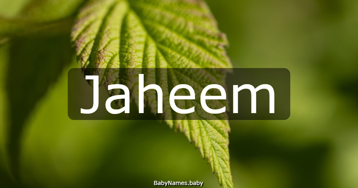 Jaheem
