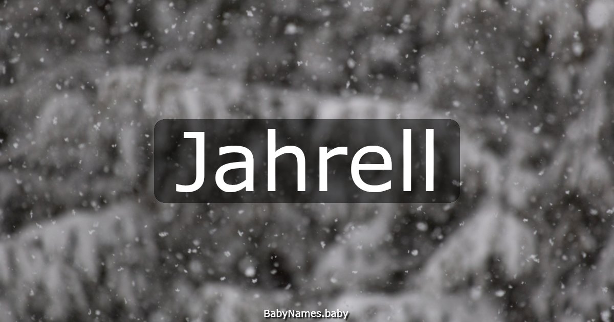 Jahrell