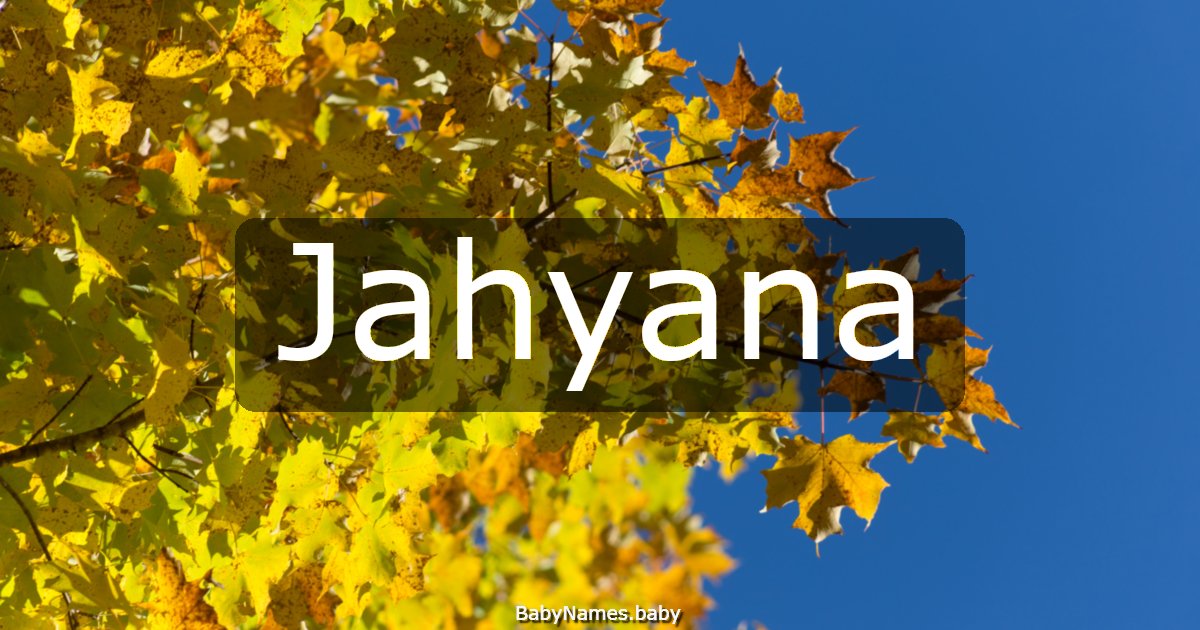 Jahyana