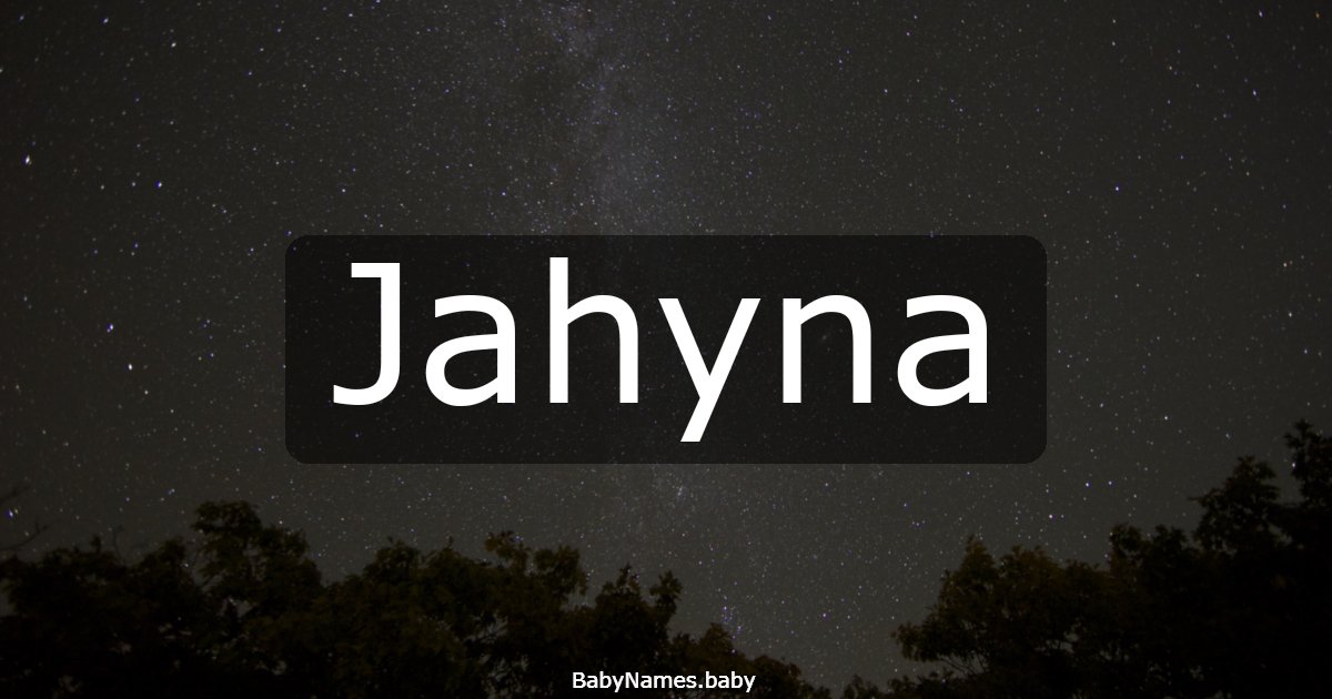 Jahyna