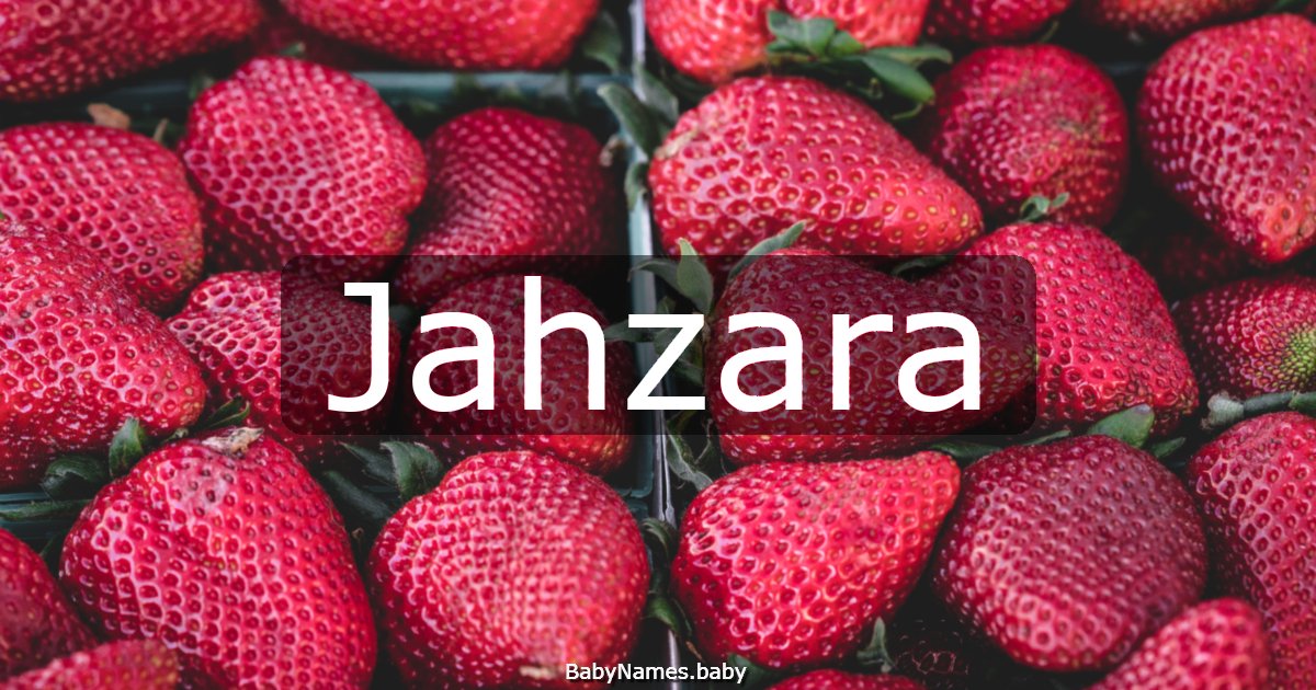 Jahzara