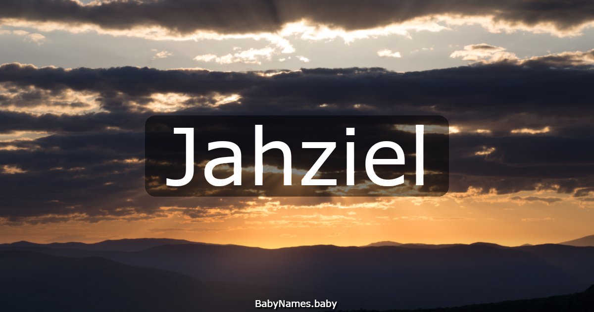 Jahziel
