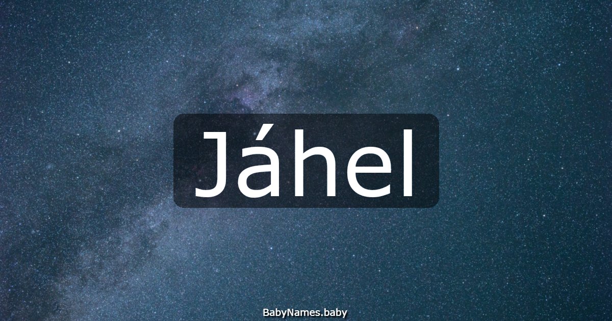 Jáhel