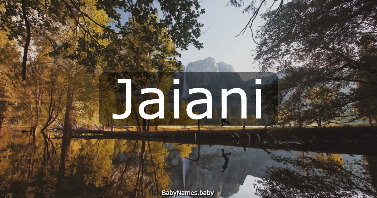 Jaiani