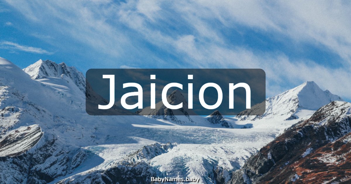 Jaicion