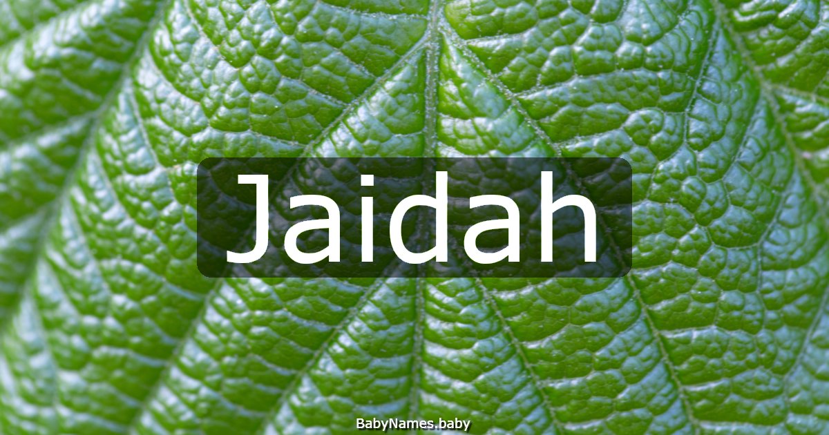 Jaidah