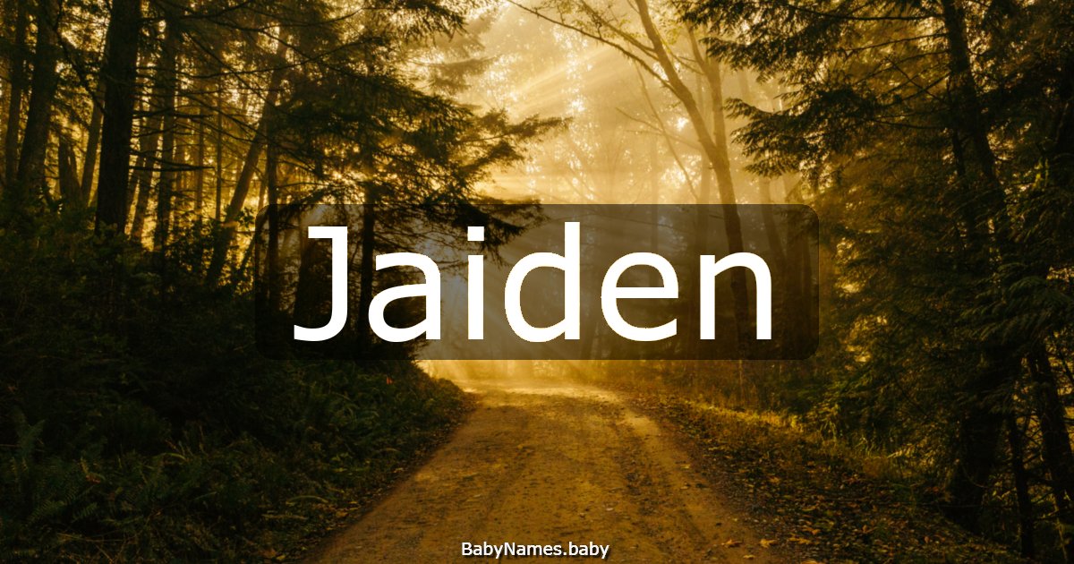 Jaiden