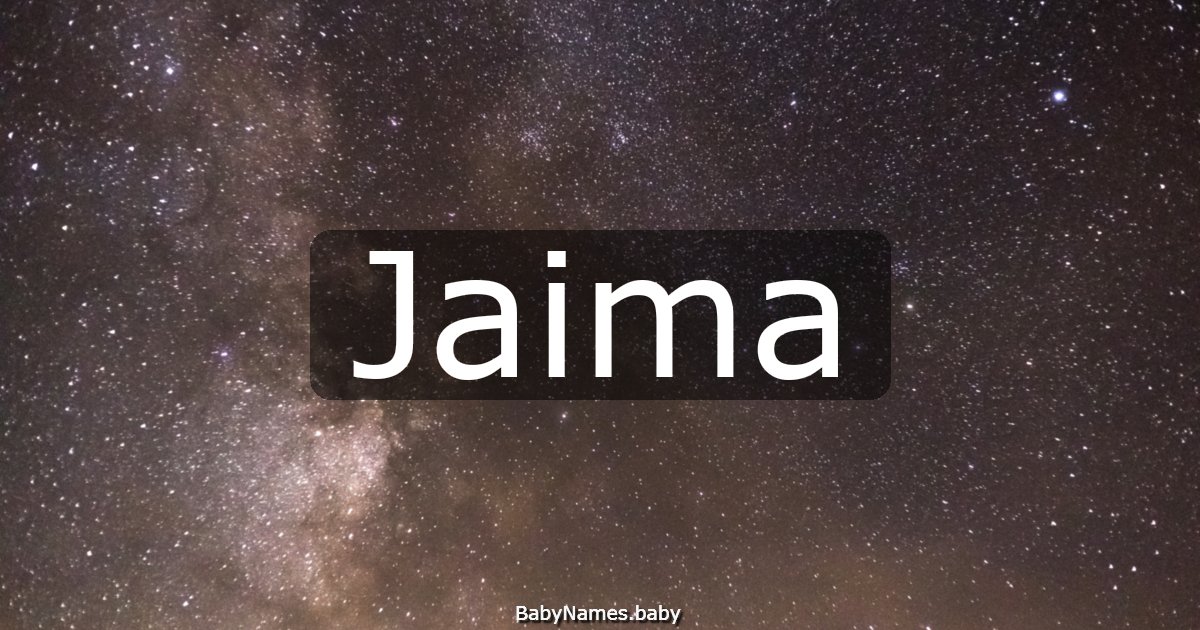 Jaima