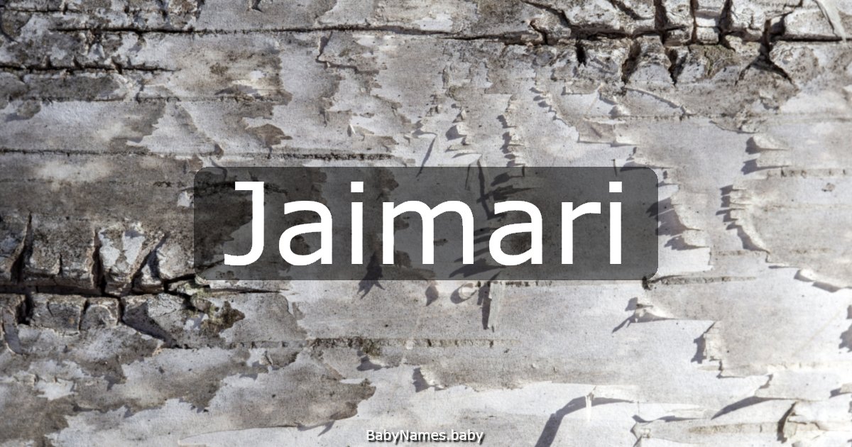 Jaimari