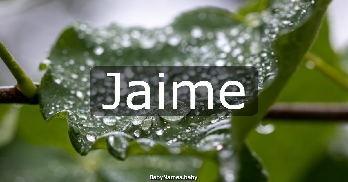 Jaime