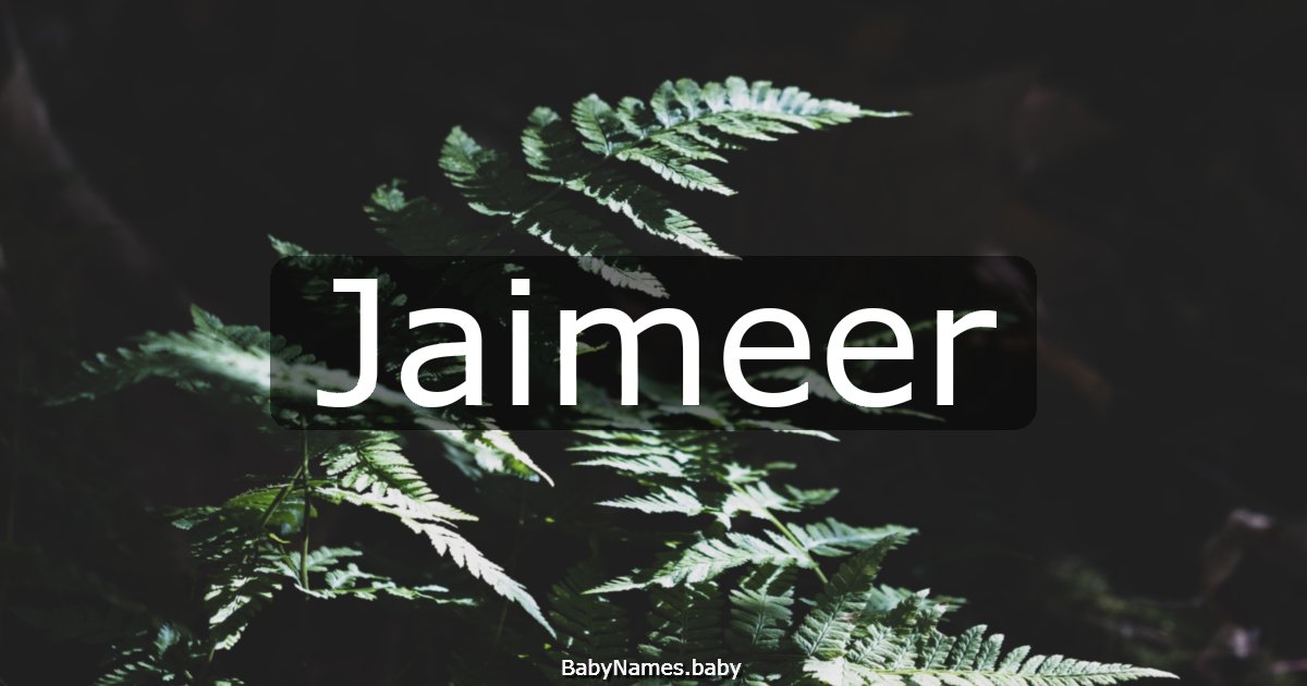 Jaimeer
