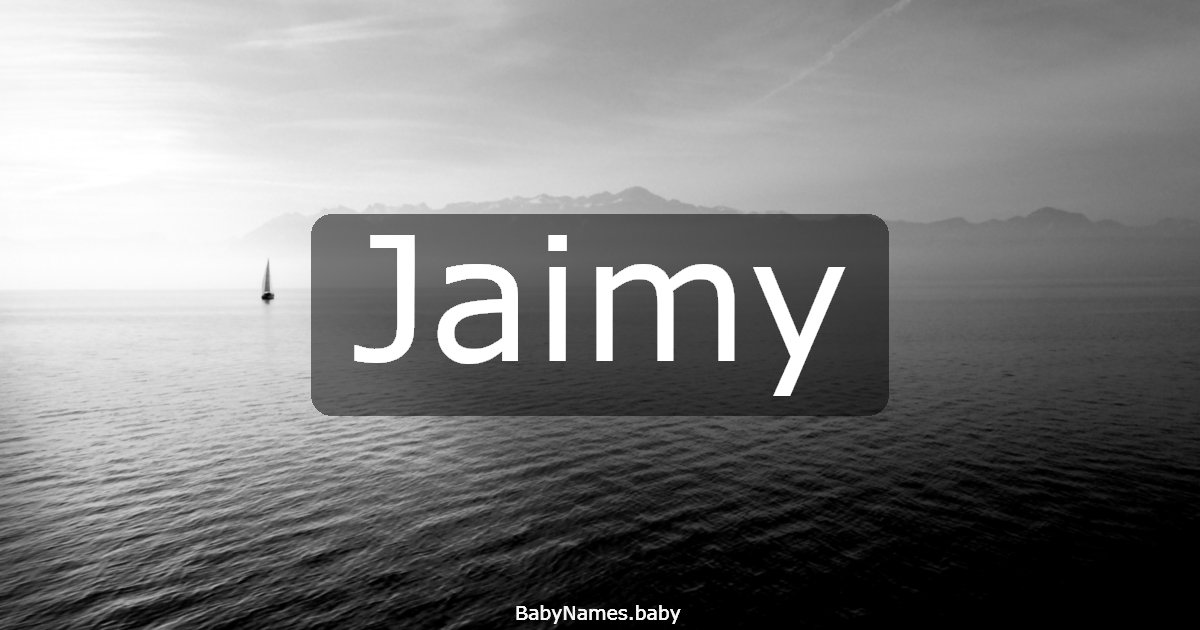 Jaimy