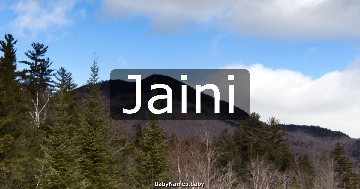 Jaini