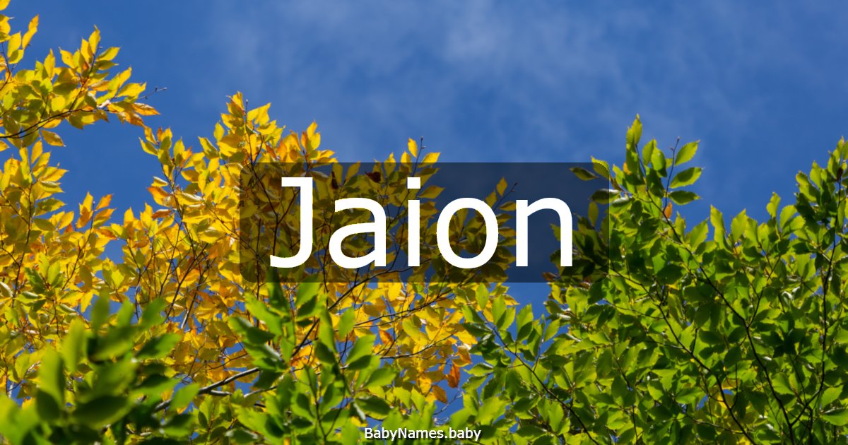 Jaion