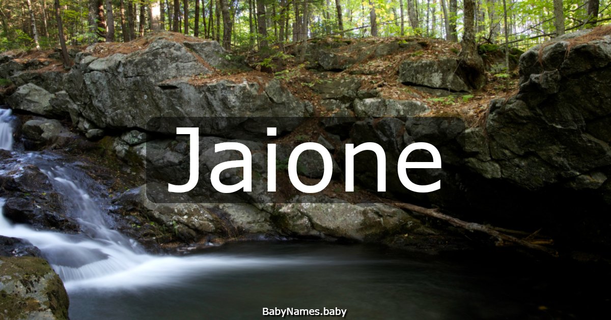Jaione
