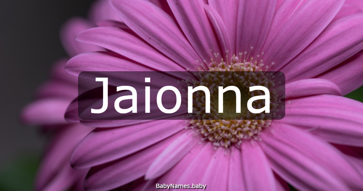 Jaionna
