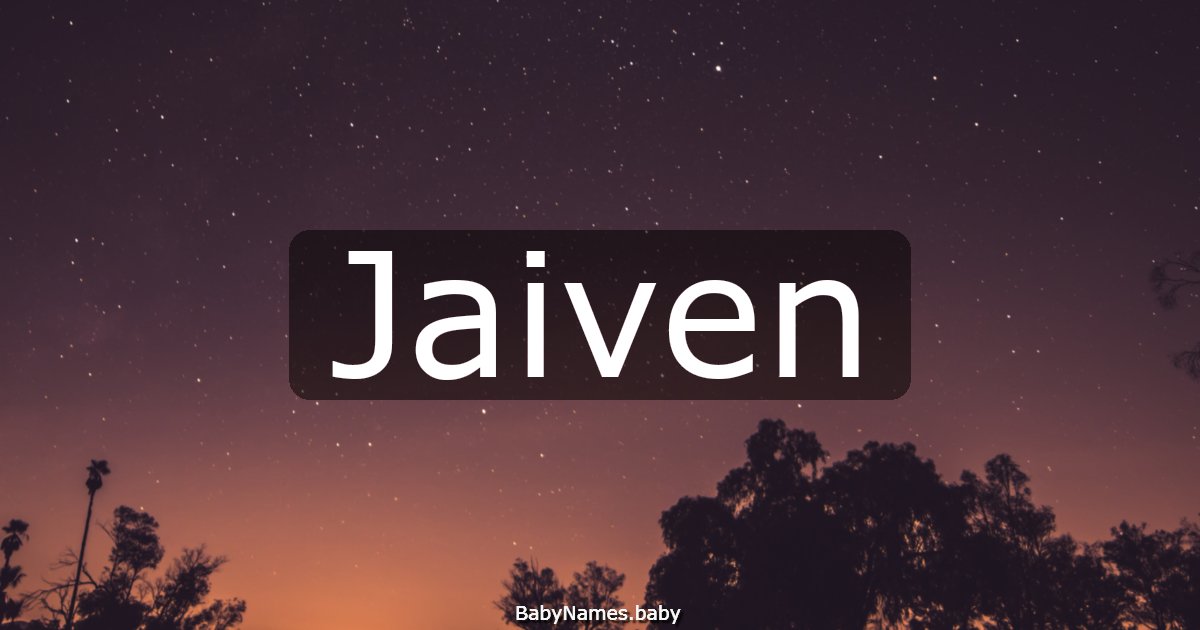 Jaiven