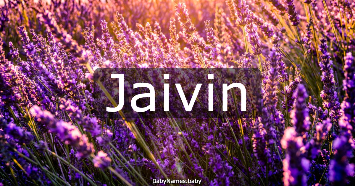 Jaivin