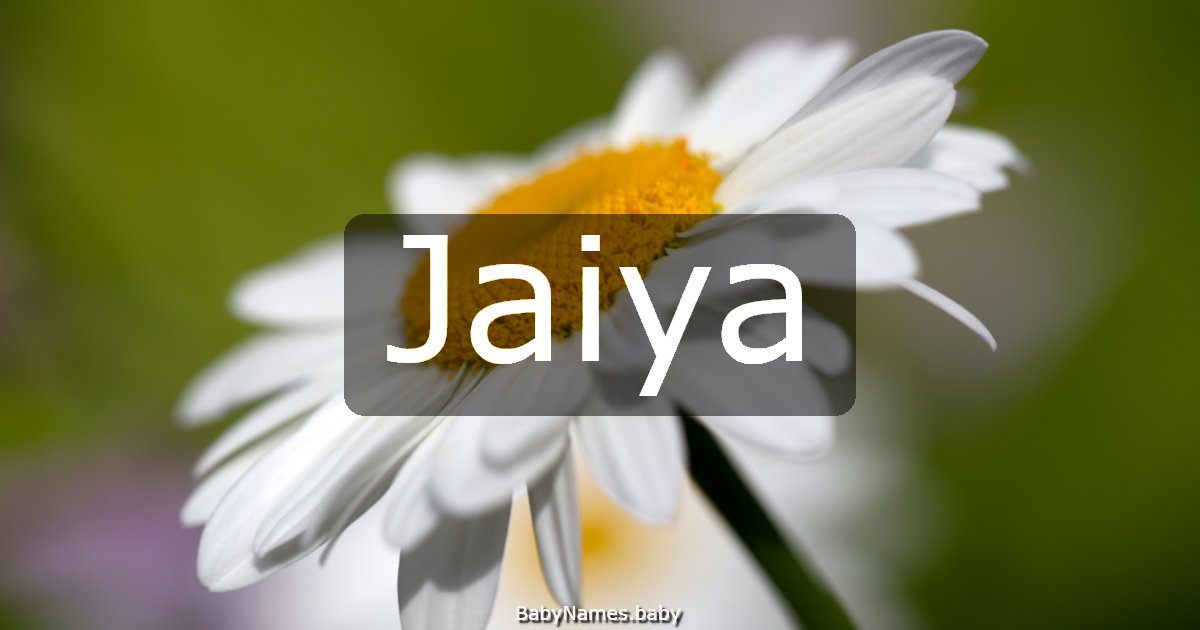 Jaiya